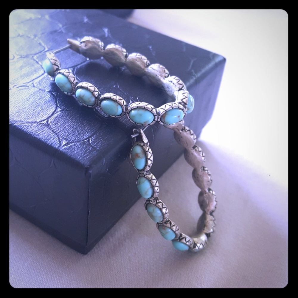 Turquoise earrings